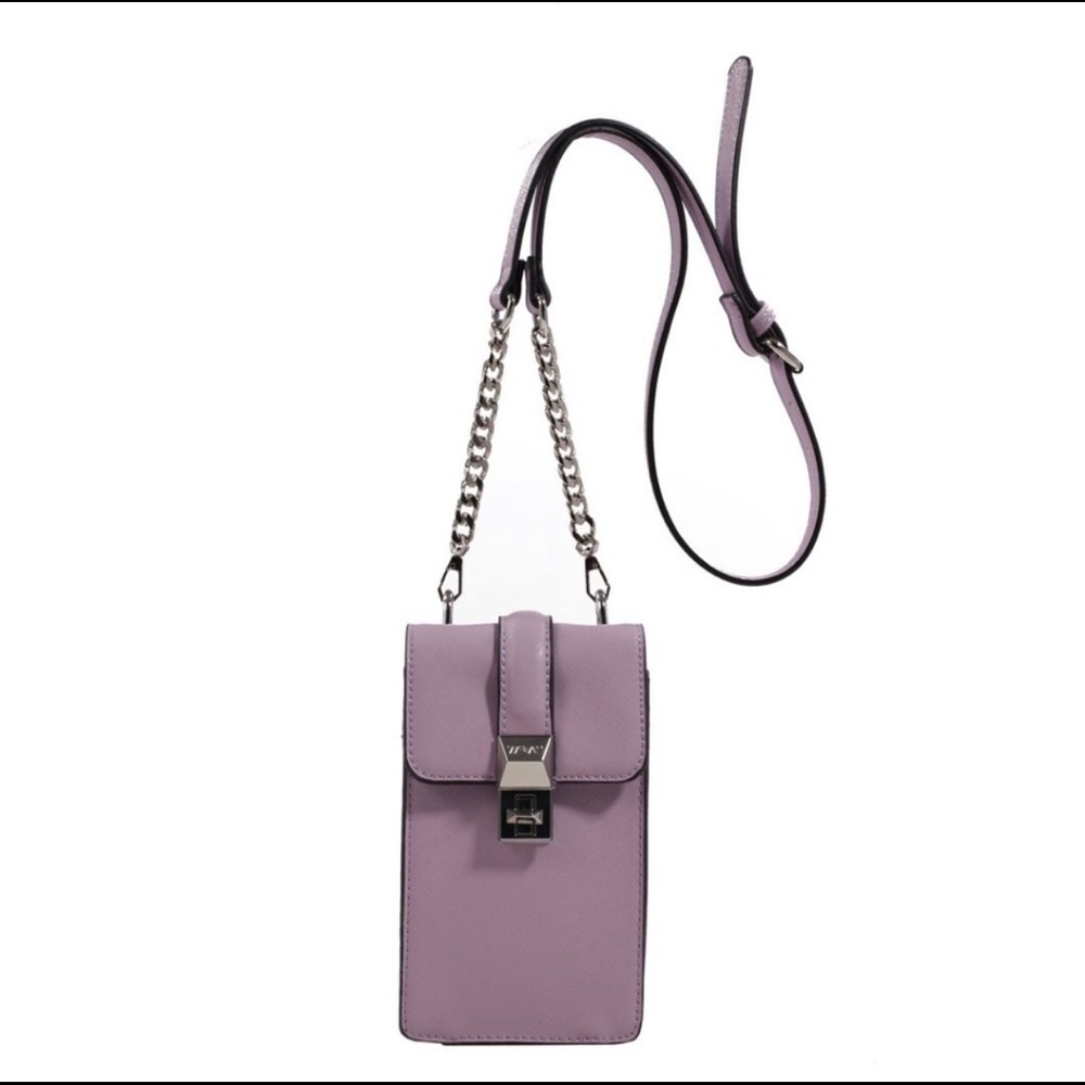🎈 Izzy Ali Amy Phone Mini Crossbody Lavender - Picture 8 of 12